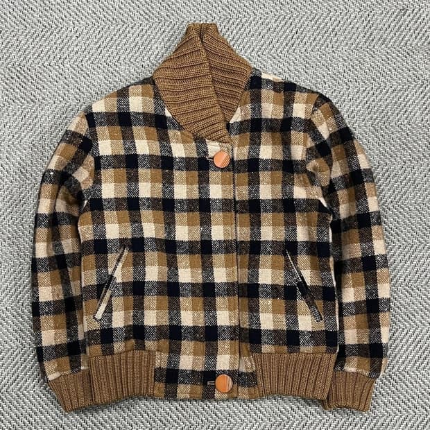 아쿠아스큐텀 숄카라 모직 자켓 v0923