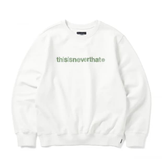Thisisneverthat 22FW 맨투맨 white S