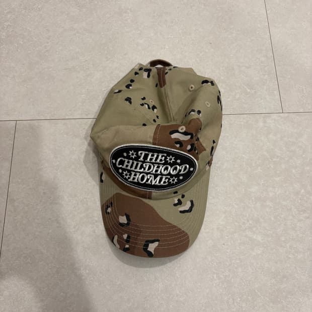 더차일드후드홈 카모 볼캡