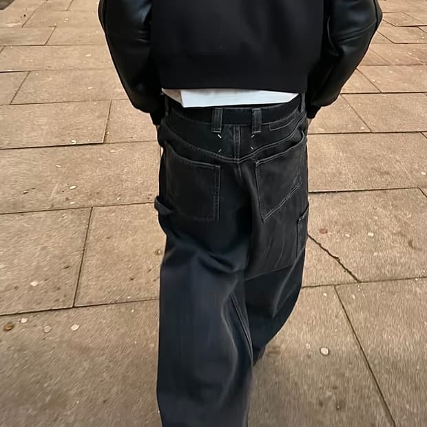 메종마르지엘라 MM1 페인터 카펜터 배기 팬츠