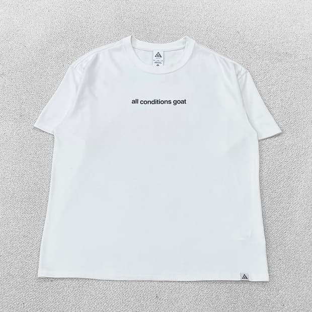 나이키 ACG 드라이핏 반팔티 화이트