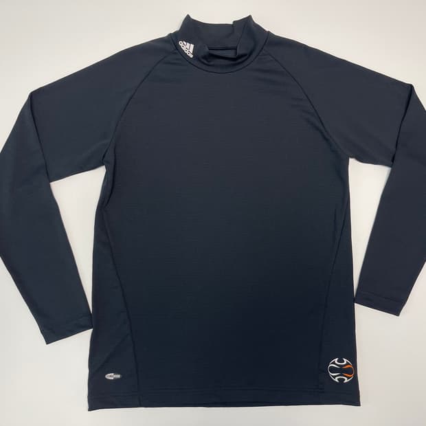 아디다스 올드 클라이마웜 롱 슬리브 탑 블랙 ADIDAS XL