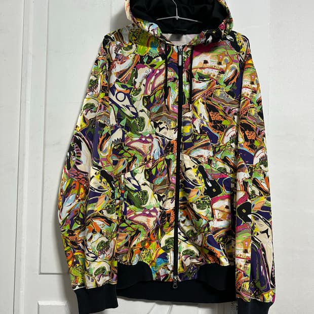 조던 테크니컬러 후드집업