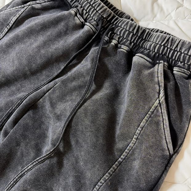 빈티지 워싱 스웻팬츠