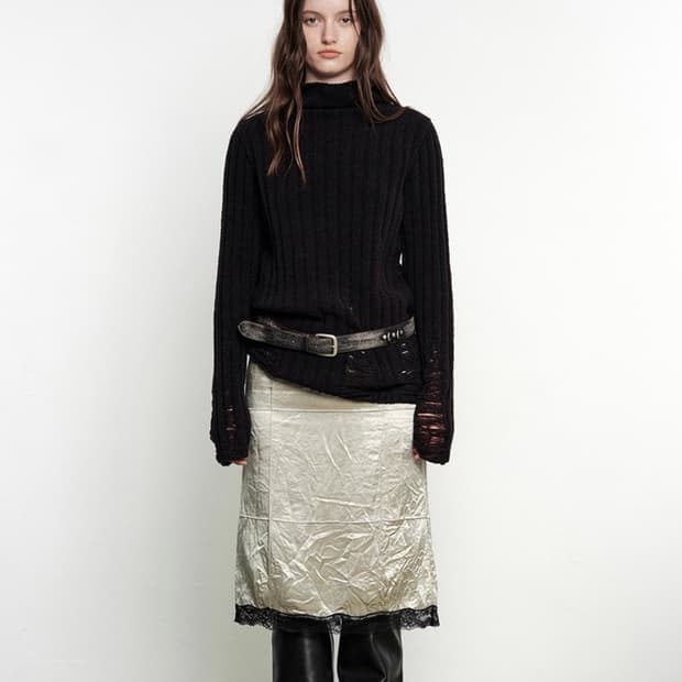 마지셔우드 터틀넥 풀오버 니트/ 정가 199,000