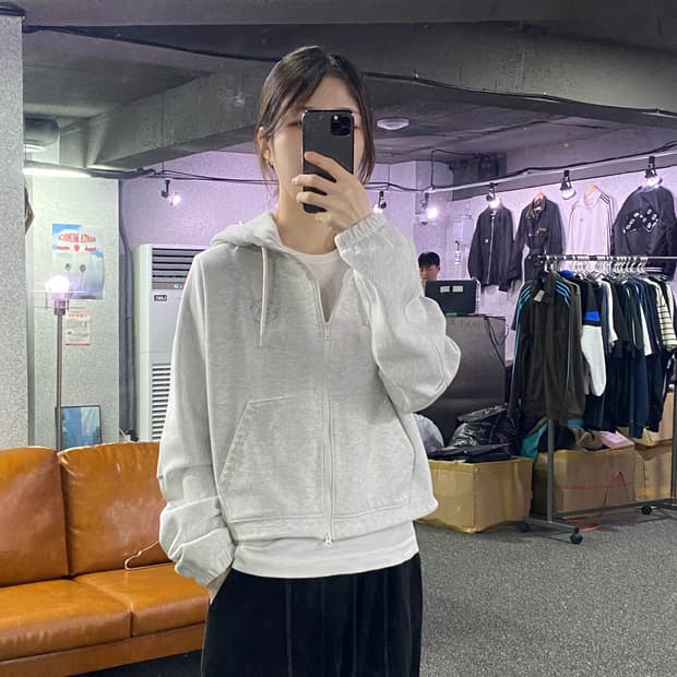 뉴발란스 투웨이 스웻 후드집업 B1501