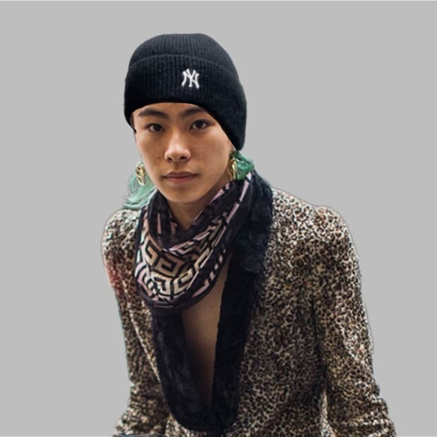 MLB 앙고라 모헤어 울 이어플립 비니