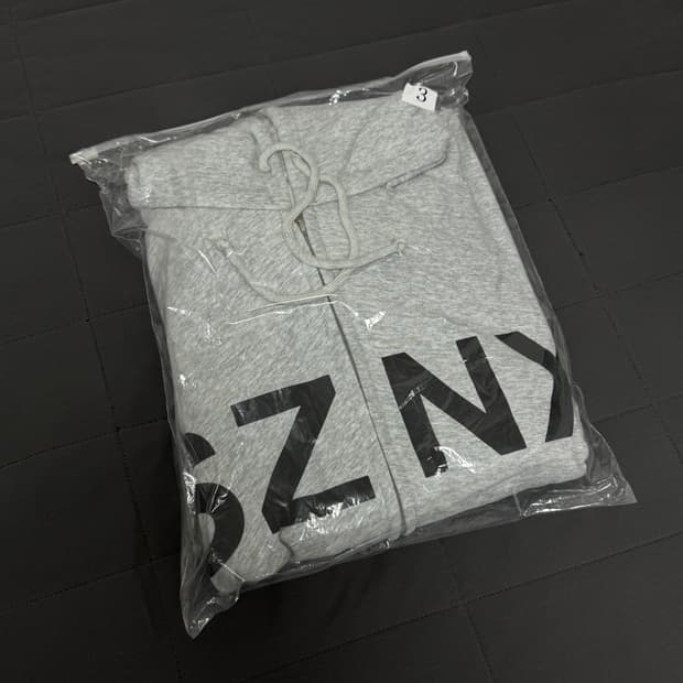 칸예웨스트 콘서트 MD 이지 HD-10 후드집업 3 사이즈 그레이 새상품