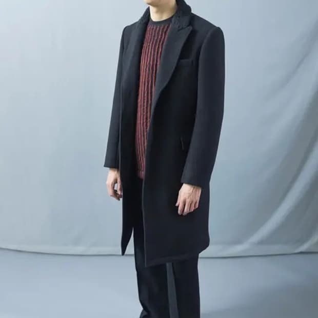 아워레가시(Our Legacy) 블랙 fur 코트