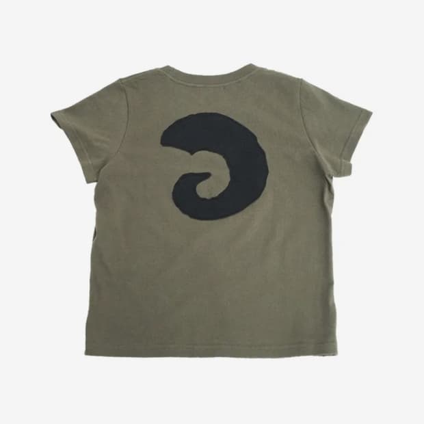 탄산마그네슘 혼 아플리케 반팔