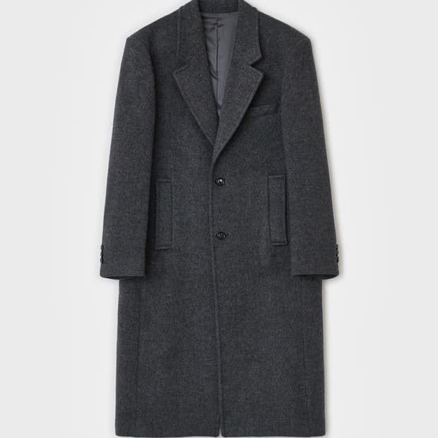 벨리에 버티컬 싱글코트 / 차콜 / L