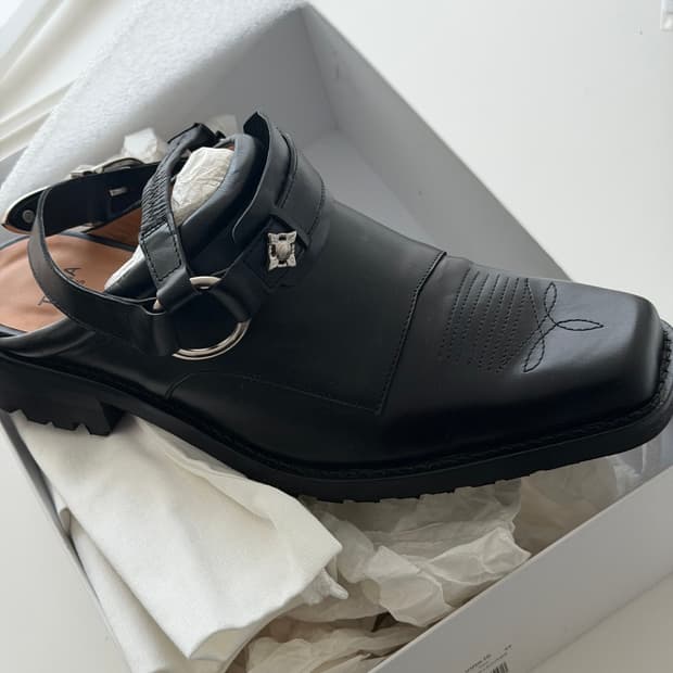 45)토가 뮬 슬리퍼 부츠