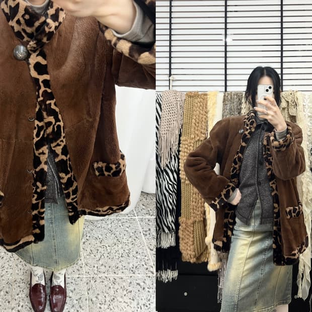leopard point jacket