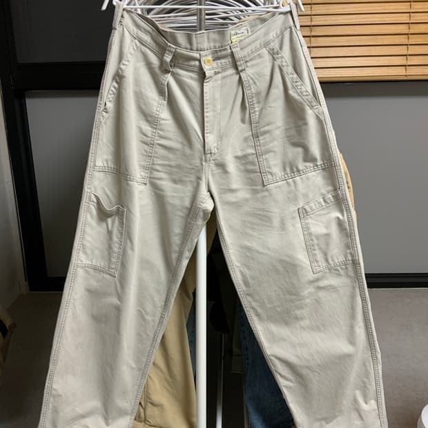 카키스 엔지니어 팬츠 그레이 (미디엄)