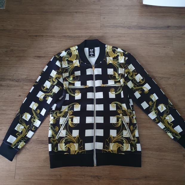 팜트리 네오프렌 블루종 자켓