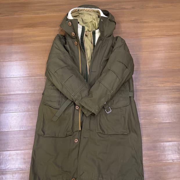 비슬로우퍼플 야상 자켓 (내피o)