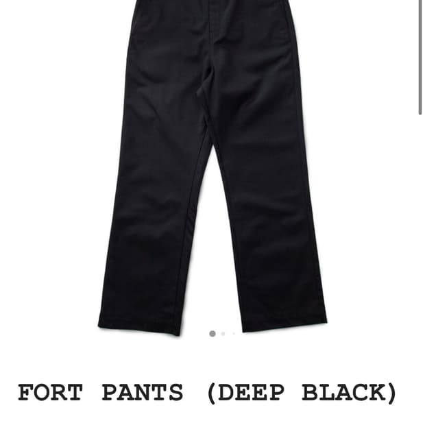 77c FORT PANTS 34