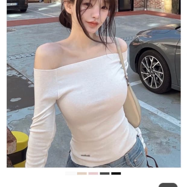 (새상품) 카인다미 오프숄더