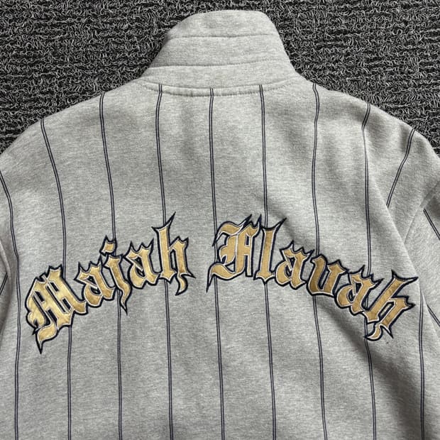 00s 마자플레이바 Y2K 빅로고 올드스쿨 스웻 자켓 2545