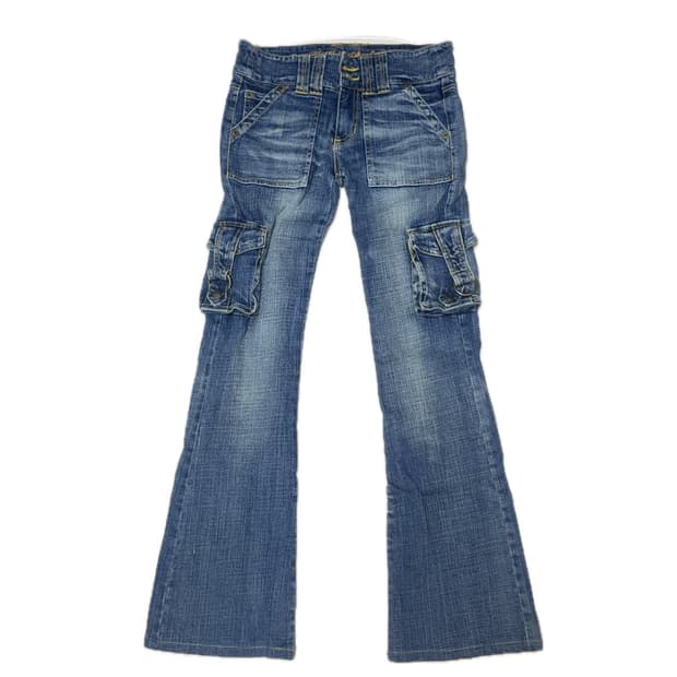 Y2K pocket denim pants 