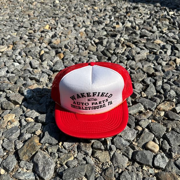 vintage wakefield trucker cap