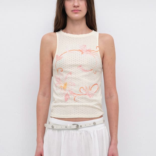 세릭 슬리브리스 cerric morning glory sleeveless