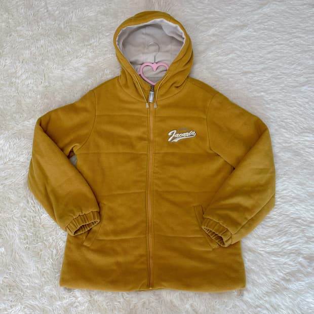 특가) 머스터드 후드집업