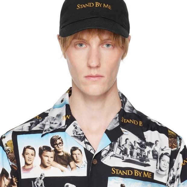 와코마리아 stand by me 볼캡 모자 블랙 새상품