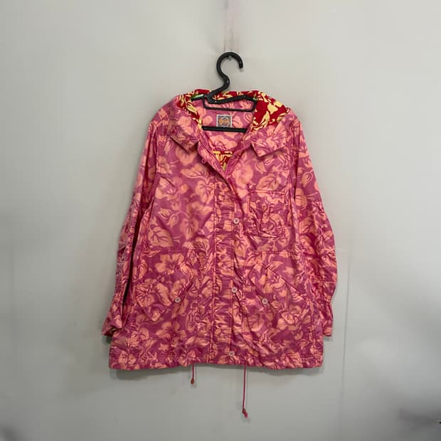 오일릴리 플라워 패턴 점퍼 66정도