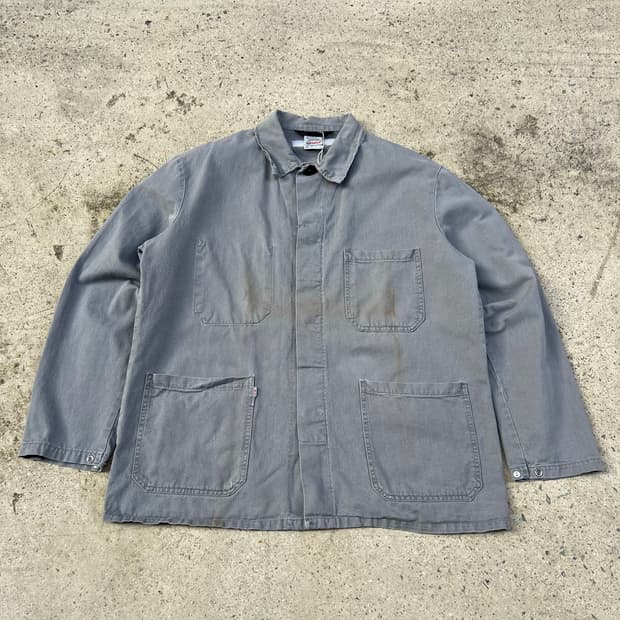 DIRTY WASHING HAVEP GREY 빈티지유럽피안워크자켓