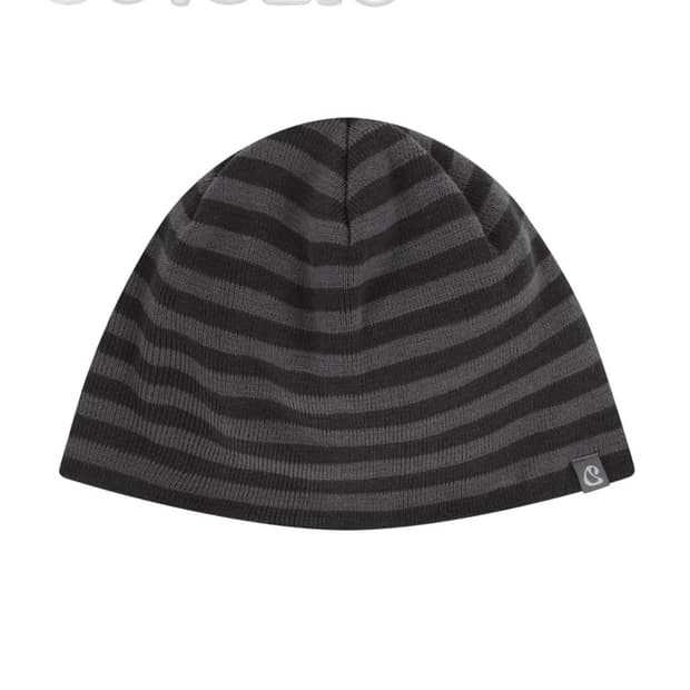 코이세이오 DUAL STRIPE BEANIE PURPLE GREY