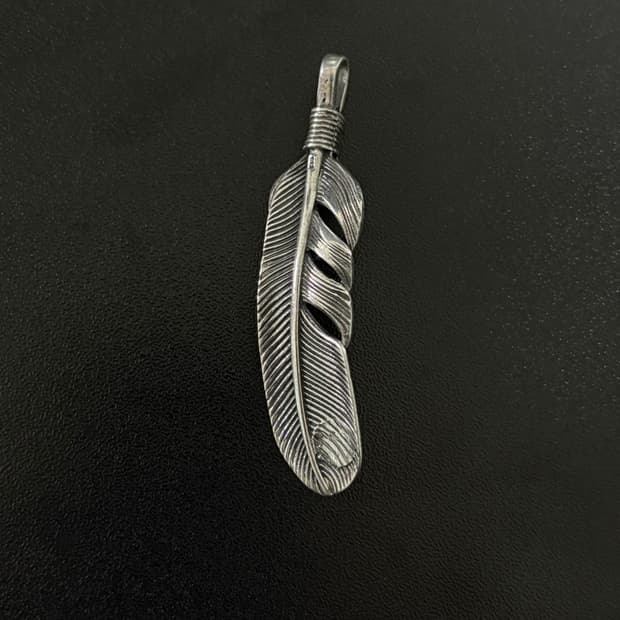 깃털 펜던트 인디언 주얼리