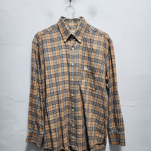 버버리 클래식 체크 긴팔 셔츠