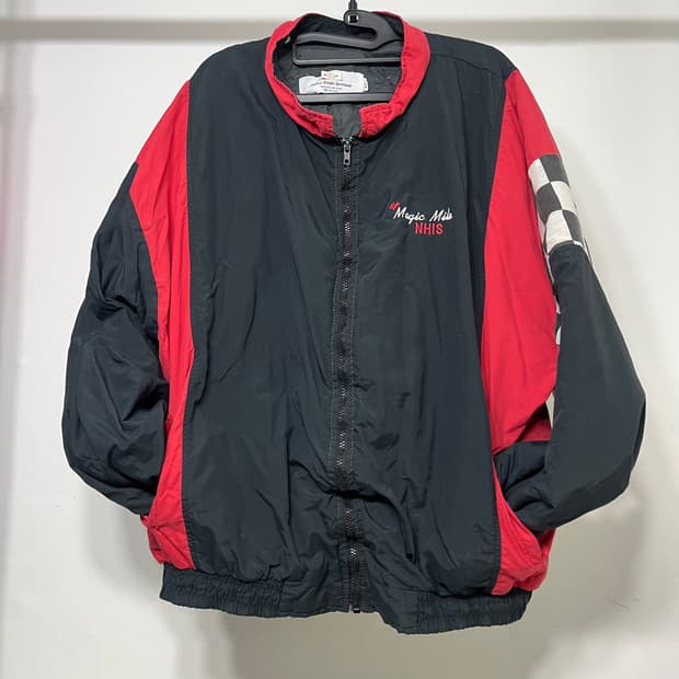 80s USA 미국생산 레이싱 자켓 