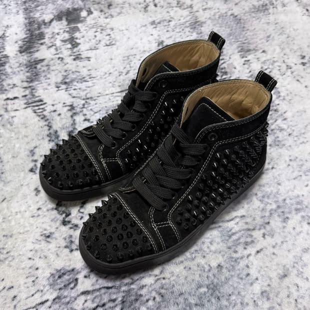 크리스찬루부탱 스파이크 하이탑 36