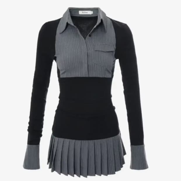 구) 비엔프롬 프레피 원피스