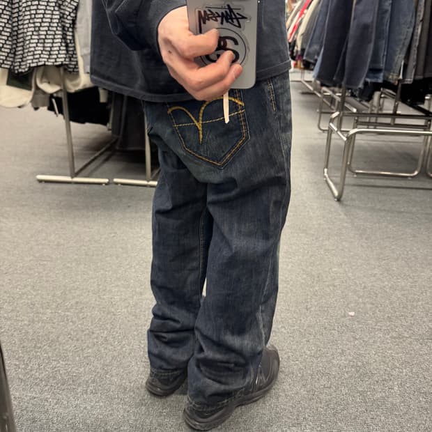 34)에드윈 빈티지 워싱 03GRZ 데님팬츠