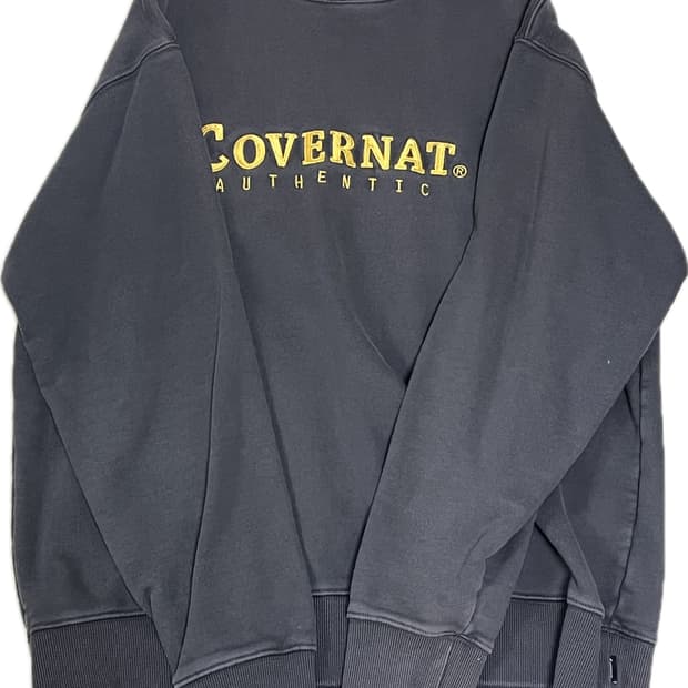 커버낫 차콜 맨투맨