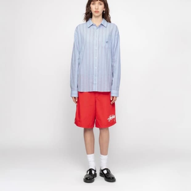 스투시 스트라이프 셔츠 s사이즈