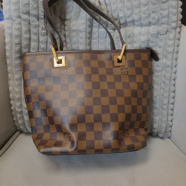 루이비통 다미에 토트백