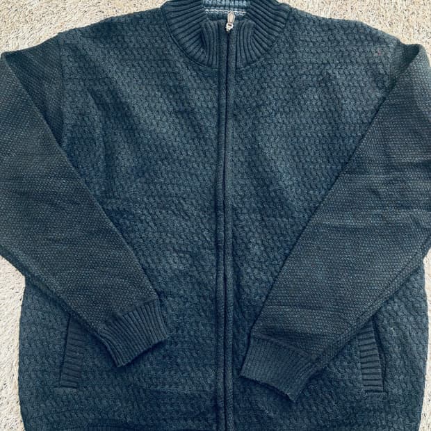 일본판 ZEALZIP 집업니트 사이즈 105-110