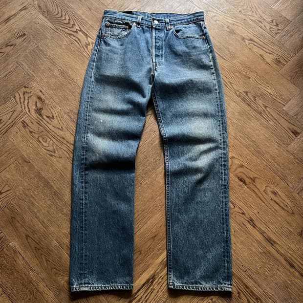 [32]00's 리바이스 501XX 발렌시아제 555팩토리 데님 팬츠