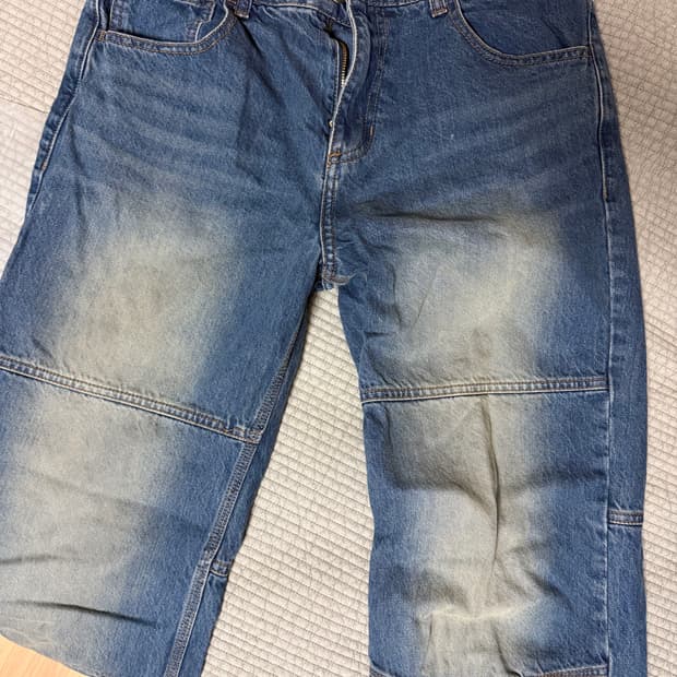 쿠어 바이커 데님 팬츠 M