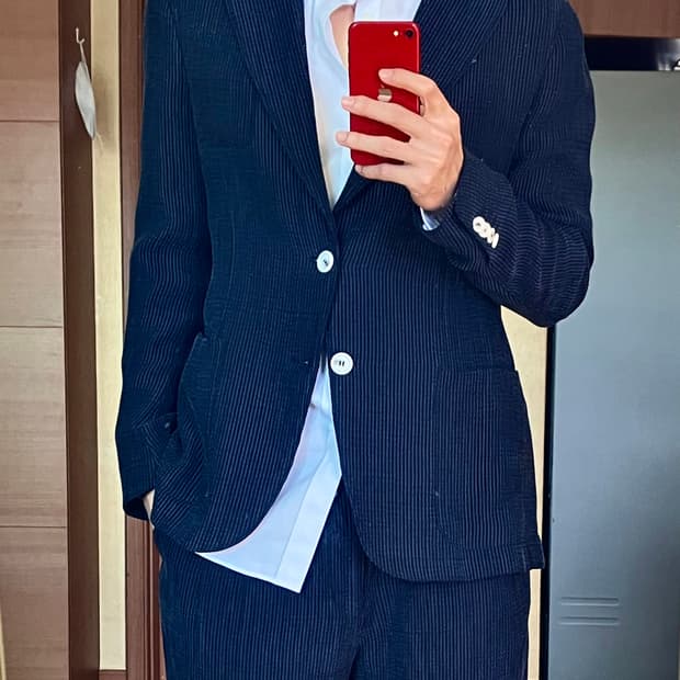 조르지오 아르마니 코듀로이 수트