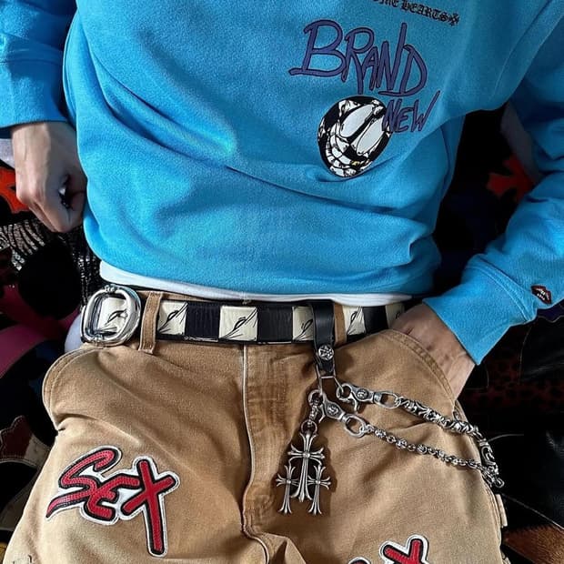 크롬하츠 매티보이 브레인뉴 스웻셔츠