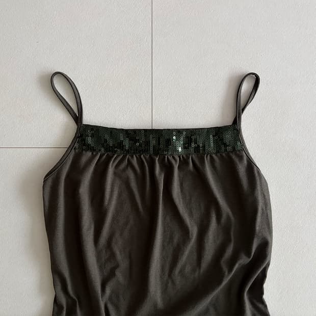 sequin camisole