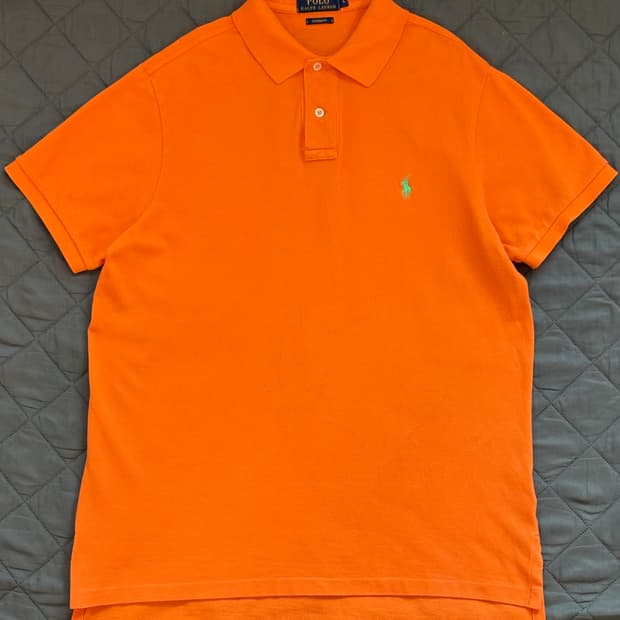 Polo 폴로랄프로렌 신형택 오렌지 카라티 