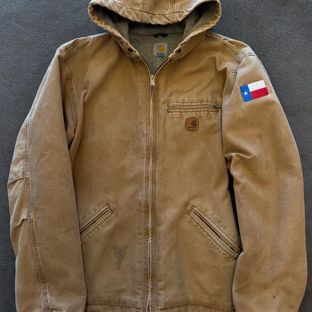 칼하트 캔버스 액티브 자켓 커스텀 처분 