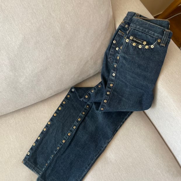 Dolce&Gabbna 돌체앤가바나 스터드 데님