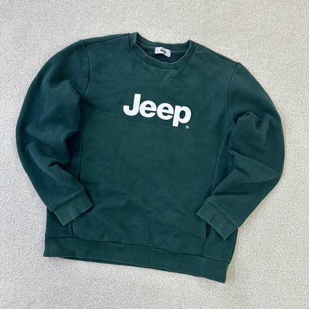 105 지프 빅로고 맨투맨 0323D